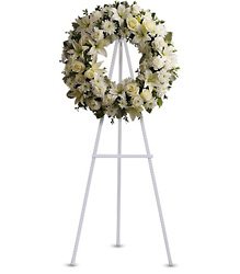Serenity Wreath In Waterford Michigan Jacobsen's Flowers